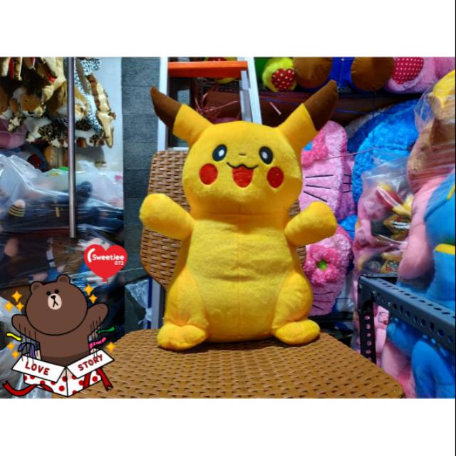  Boneka  pokemon pikachu pokkemon XL besar  Shopee Indonesia