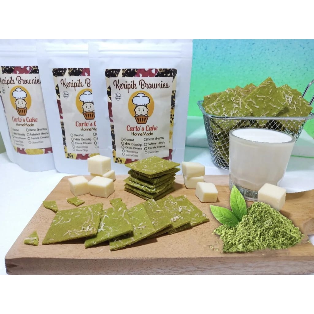 

CSC006 - BROWNIES CHIPS | KERIPIK BROWNIES | Cheese Greentea |CEMILAN RINGAN