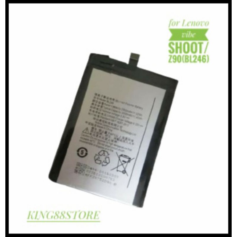 BATTERY BATTERAI BATRE ORIGINAL LENOVO VIBE SHOOT Z90 BL246