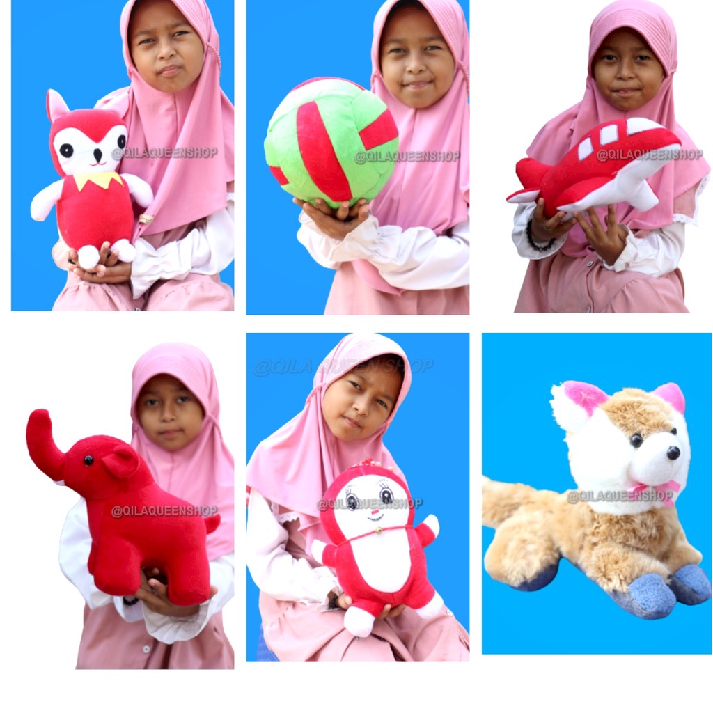 BONEKA PAKET 100rb DAPAT 8 TERLARIS BISA COD