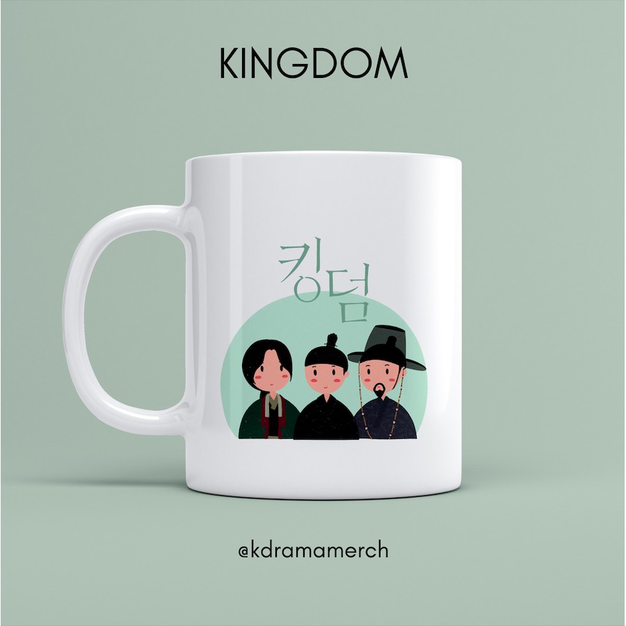 KINGDOM MUG DRAMA KOREA / GELAS / DRAMA KOREA FANKIT / DRAKOR / MUG KERAMIK / KDRAMA