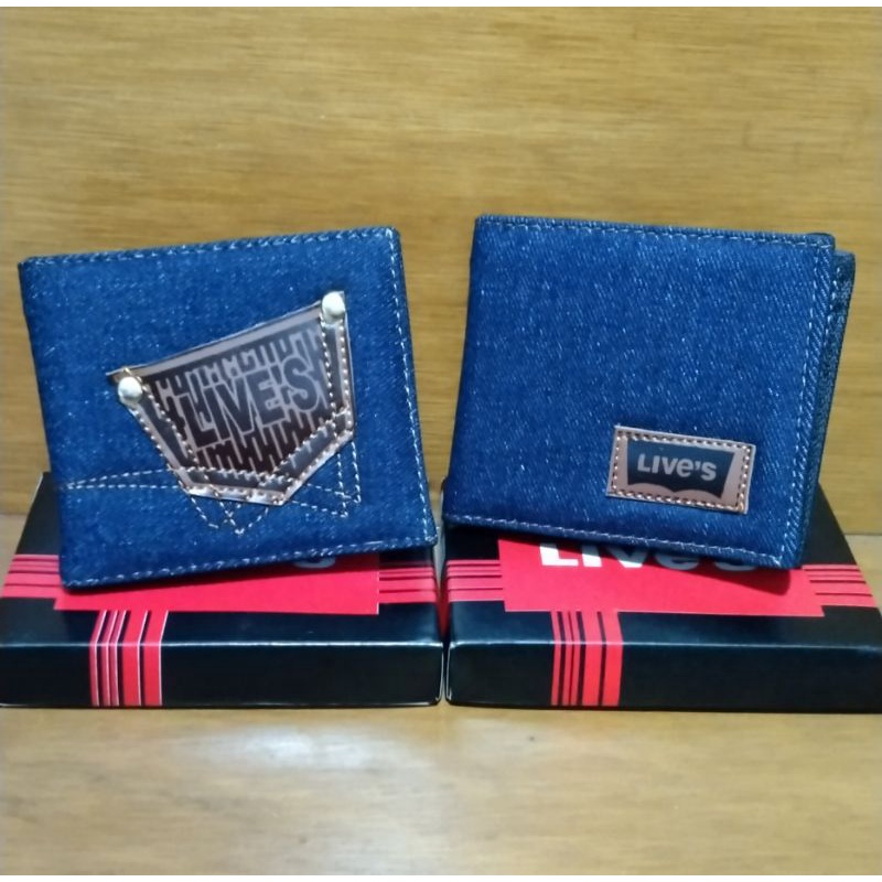 dompet distro bahan jeans