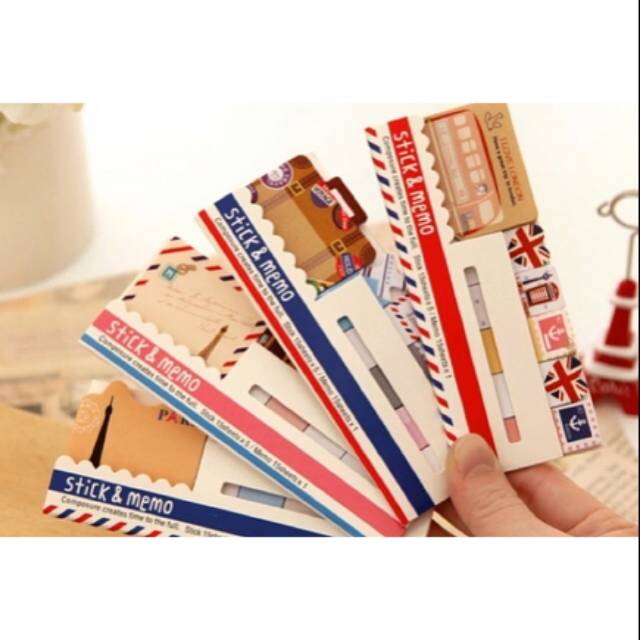 

Stick note & memo post it catatan tempel travel