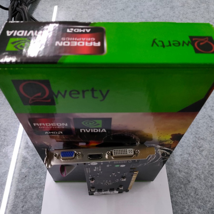 Vga Card Qwerty Geforce G210 1GB DDR3 64Bit