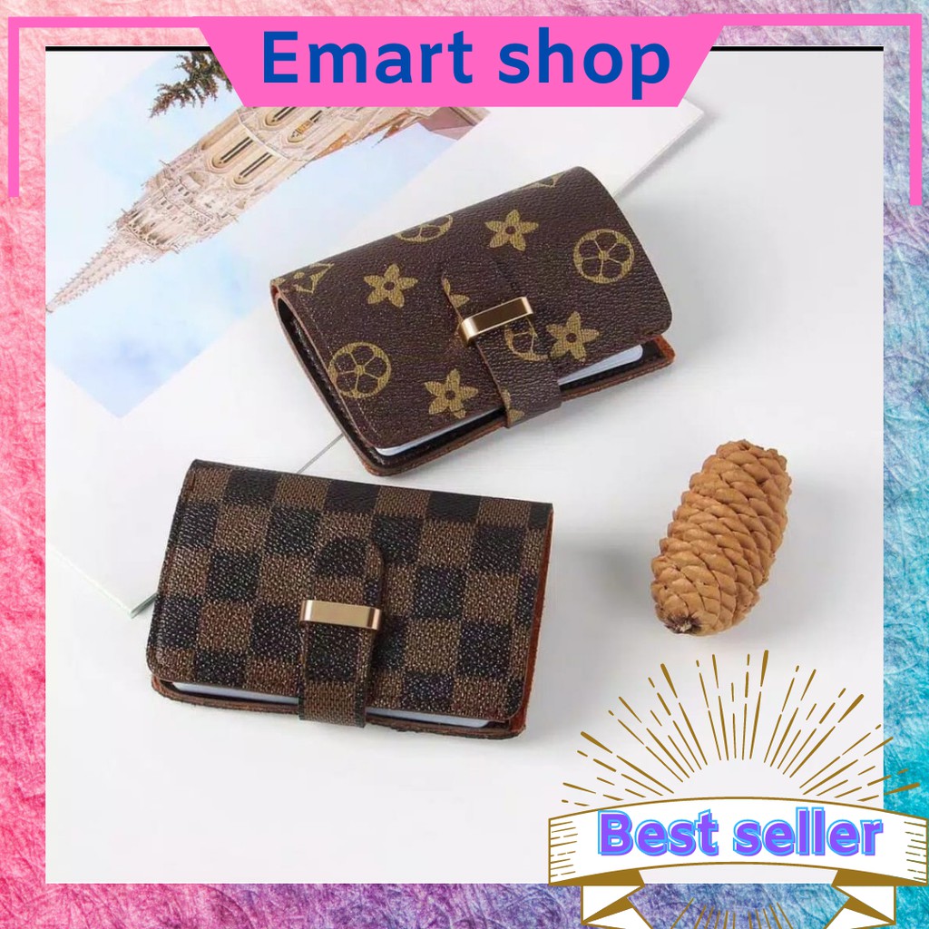 [EMARTSHOP] DOMPET KARTU LV LIDAH DOMPET IMPORT  WANITA MURAH Dompet Kartu Card