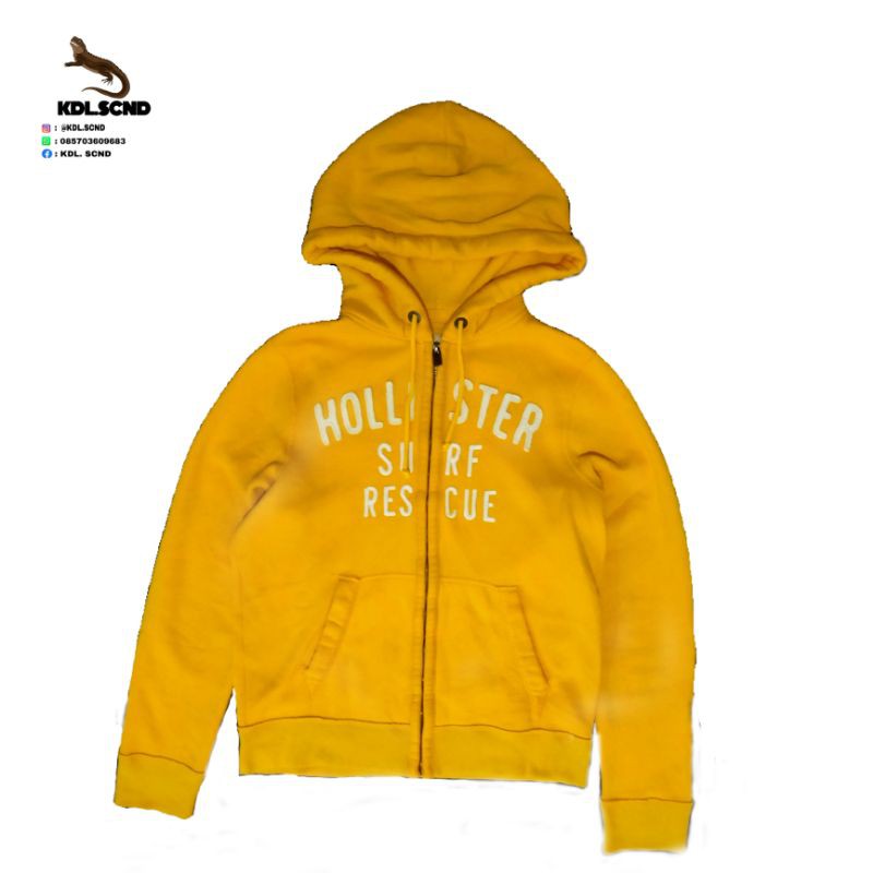 ZIPPER HOODIE HOLISTER