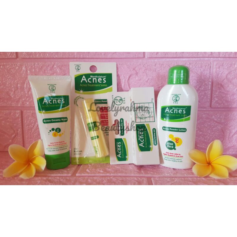 Paket acnes point clear jerawat 4 in 1