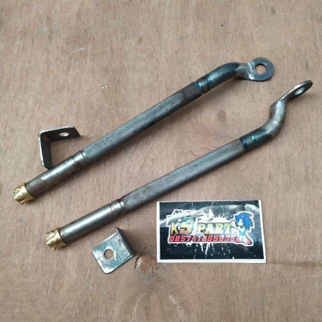 

Begel panjang full besi motif kater