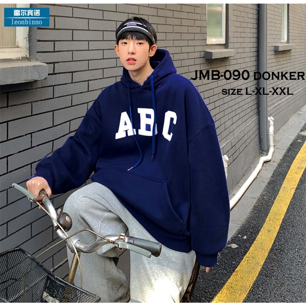 AA1 - Hoodie Fleece Oversize Bigsize ABC