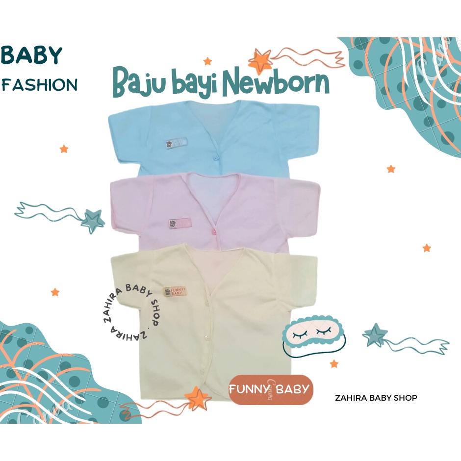 Baju Pendek Bayi/Baju Bayi/Baju Baby/Perlengkapan bayi