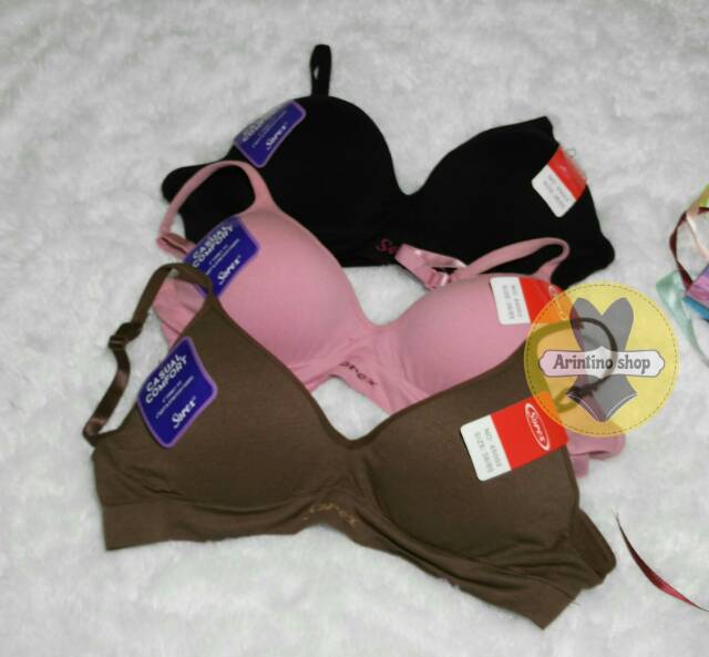 Bh Bra Sorex 65002 {Cup Sedang} Casual Comfort | Bra Busa Pakai Kawat | Basic |jpx