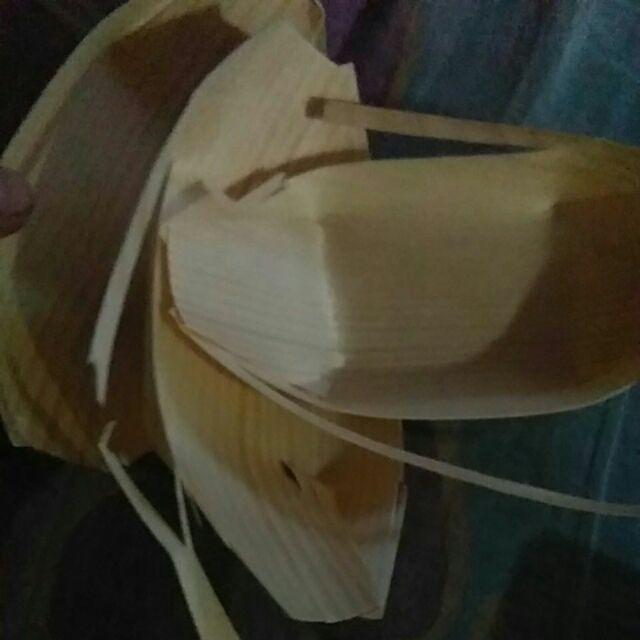 Garudabali Piring Saji Mangkok Kayu Wooden Plate Food Snack Cake Dessert No Paper Tray Bowl Pudding