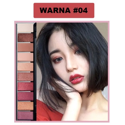 EYESHADOW FASHION 10 WARNA ~ FASHION MATTE EYESHADOW PALLET MAKEUP 10 WARNA