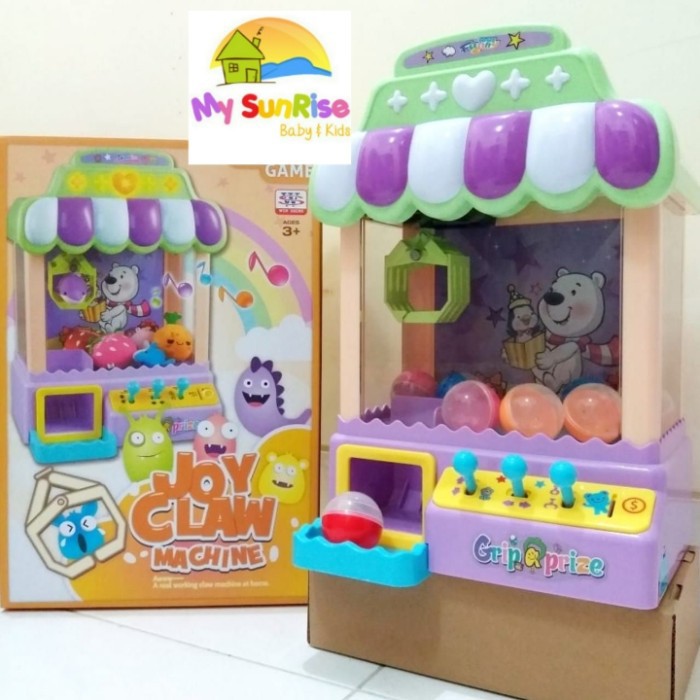 PRIZE MACHINE JOY CLAW TOY DOLL GRABBER MAINAN CAPIT HADIAH