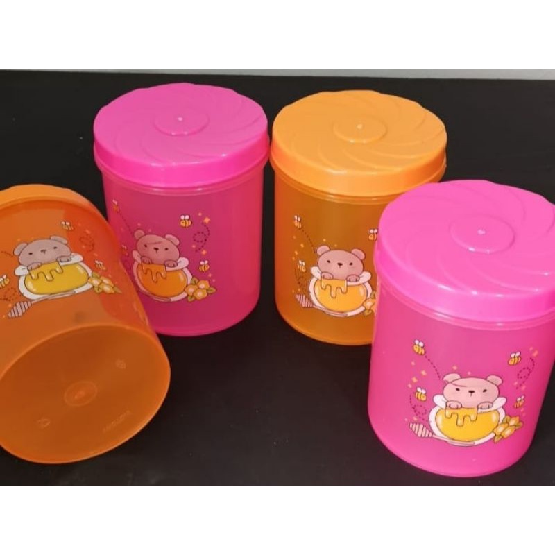 toples plastik 1,3kg tutup putar /tutup ulir