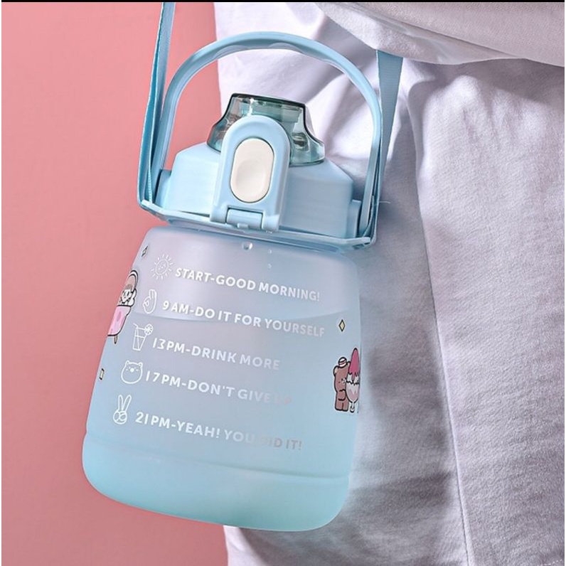 botol minum viral 1,2 liter botol minum lucu