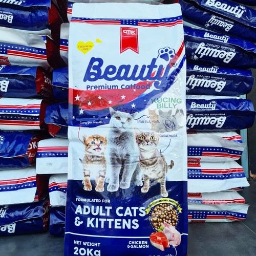 MAKANAN KUCING BEAUTY 20KG