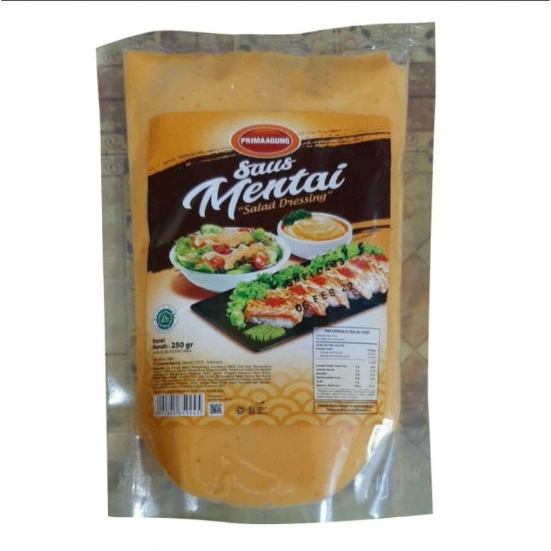 

Prima Agung Saus Mentai 250gr