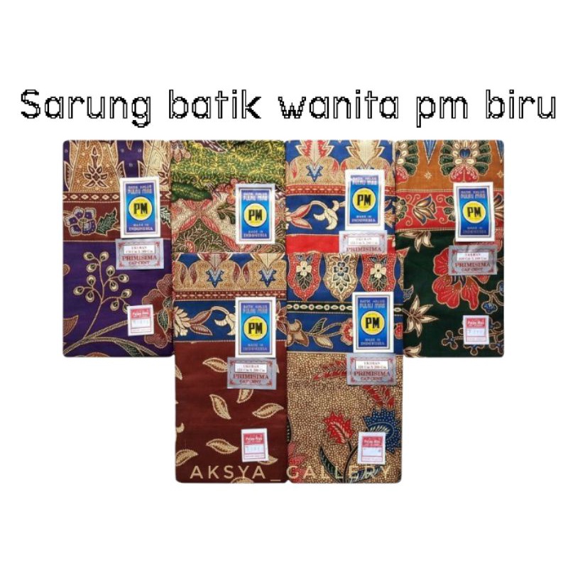 KAIN SARUNG WANITA PM PULAU MAS SARUNG JARIK SAMPING KEBAT PANJANG