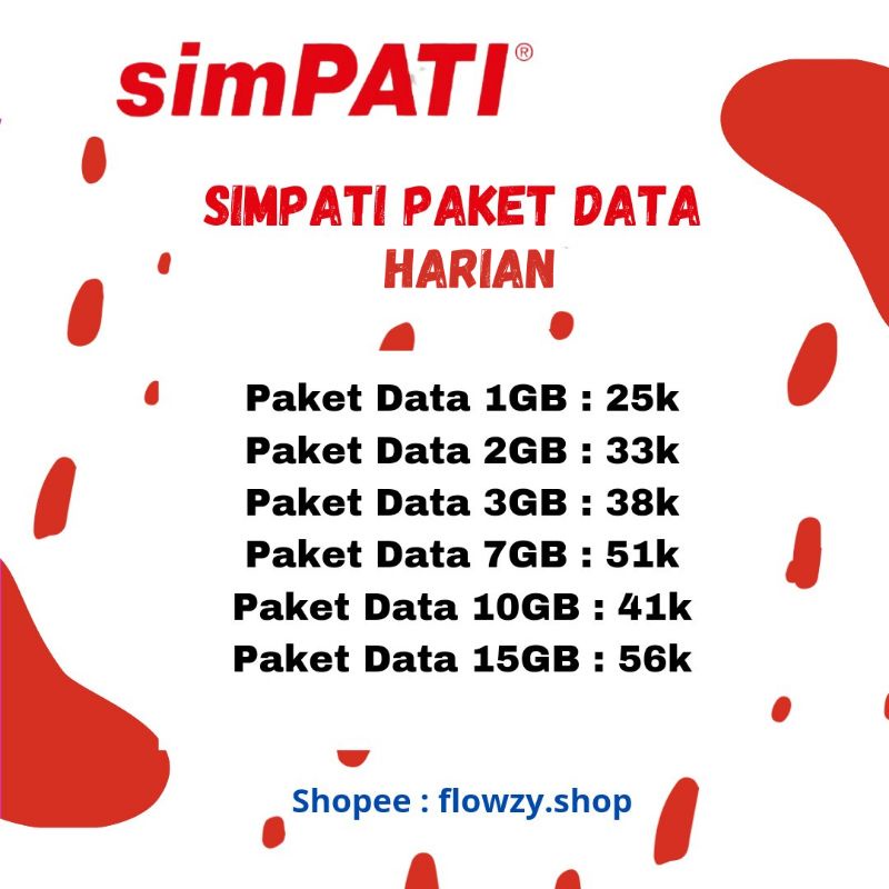 PAKET DATA HARIAN SIMPATI