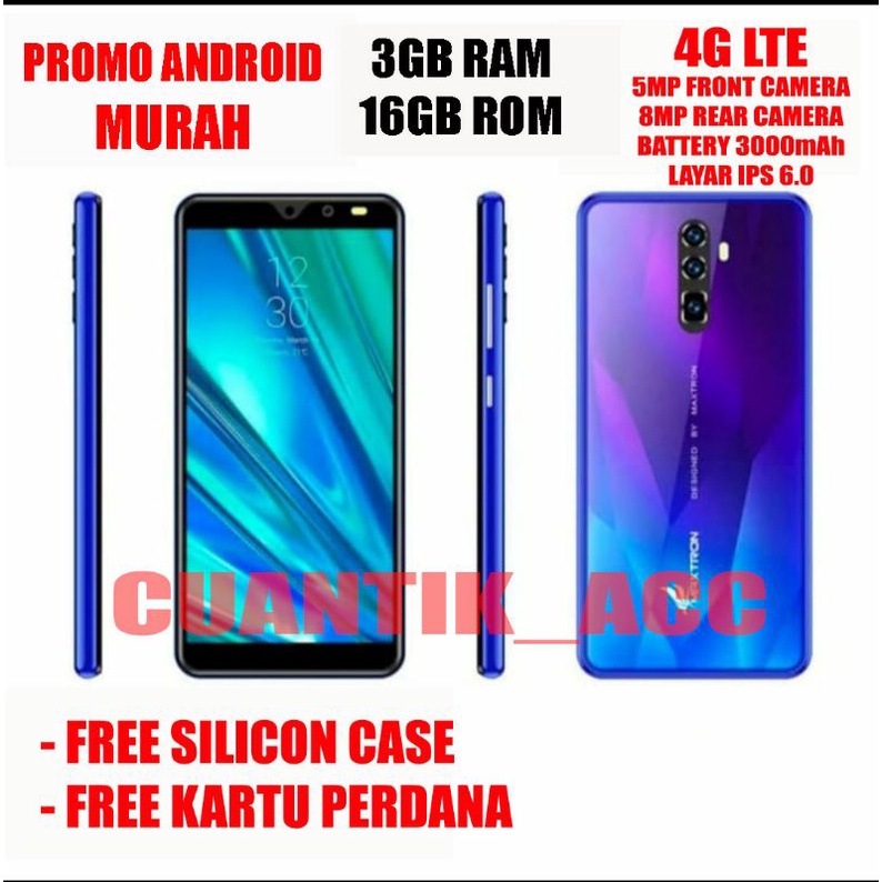 PROMO HP ANDROID MURAH RAM 3GB ROM 32GB -  GARANSI RESMI - HP ANDROID MURAH