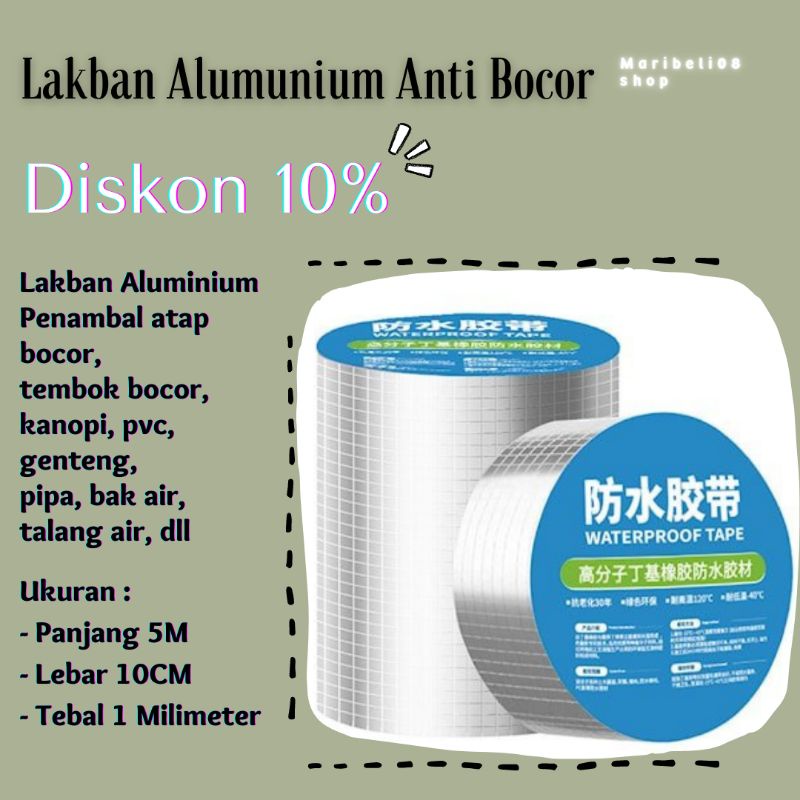 aluminium Foil Tape aluminium Foil Atap Aluminium Foil Butyl Rubber Waterproof Tape