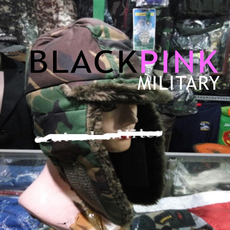 BlackPiinkMilitary topi malam/topi loreng jatah tni/topi gunung/topi Jepang/topi okinawa