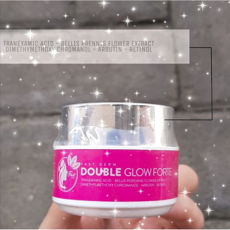 FAST DERM NIGHT CREAM ECER/GLOWING FLEK/WHITENING/ACNE GLOW/ACNE DARKSPOT/DOUBLE GLOW FORTE/GLASKIN/