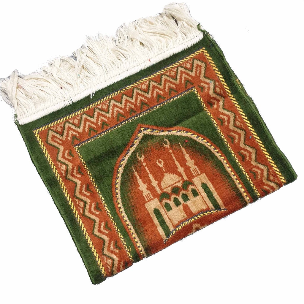 Sajadah Spigel Mini Turkey Motif Berkualitas / Sajadah Amir Kecil 35x60cm
