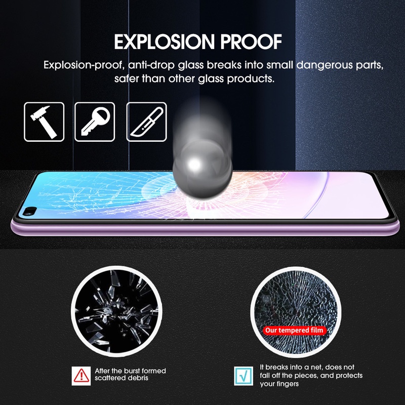 3pcs Tempered Glass 9H 3D Curved Full Coverage Pelindung Layar Anti Gores Ultra Tipis Untuk Moto G