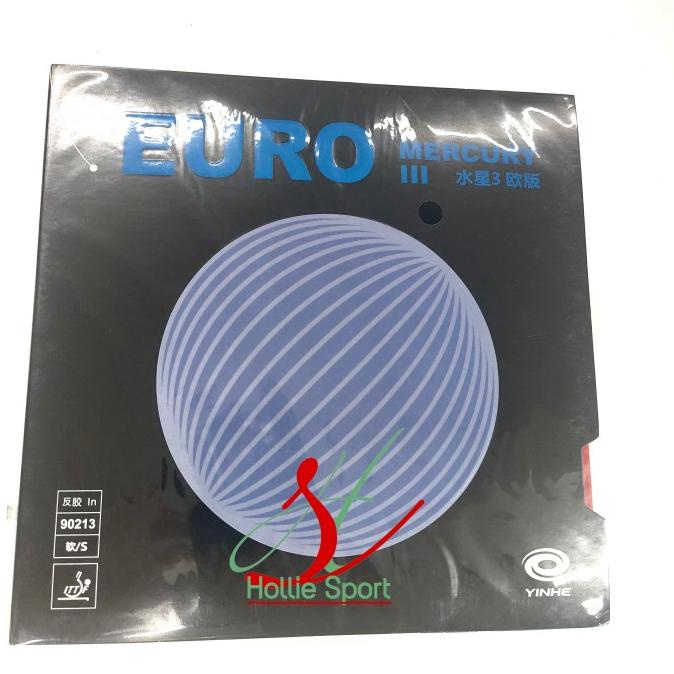 YINHE MERCURY 3 EURO karet bet pingpong tenis meja