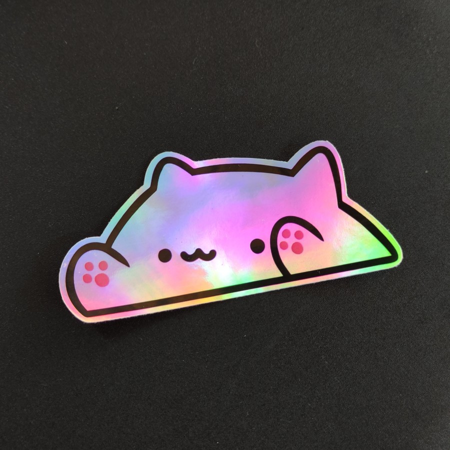 

Sticker Bongo Cat Hologram