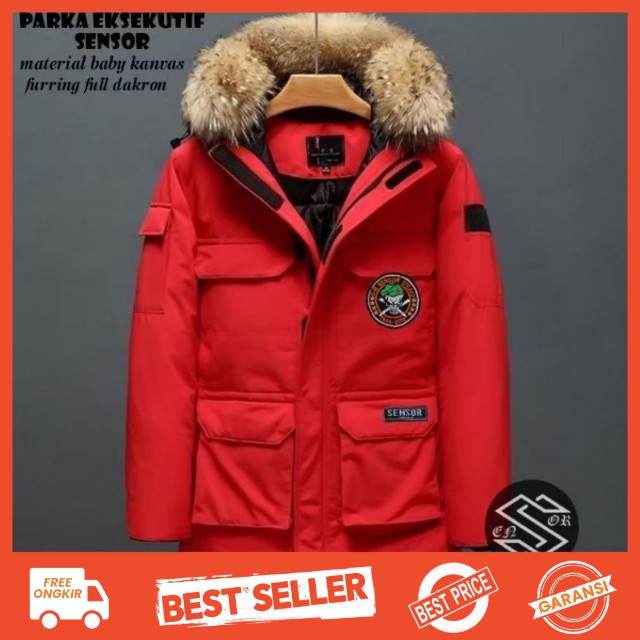 JAKET PARKA PRIA DEWASA JAKET EKLUSIF JAKET SEMI KOREA BERBULU JAKET MUSIM DINGIN