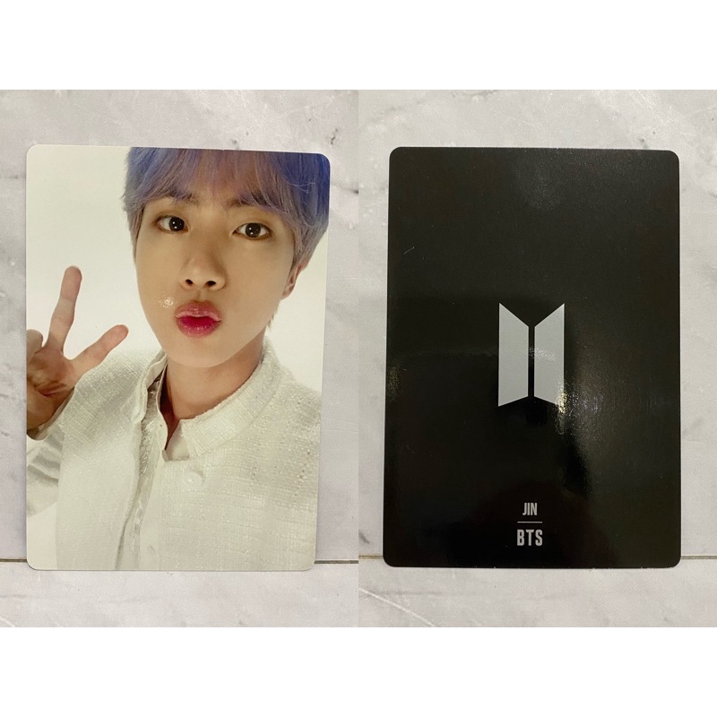 READY BTS ring Photocard JIN seokjin 100% official rare