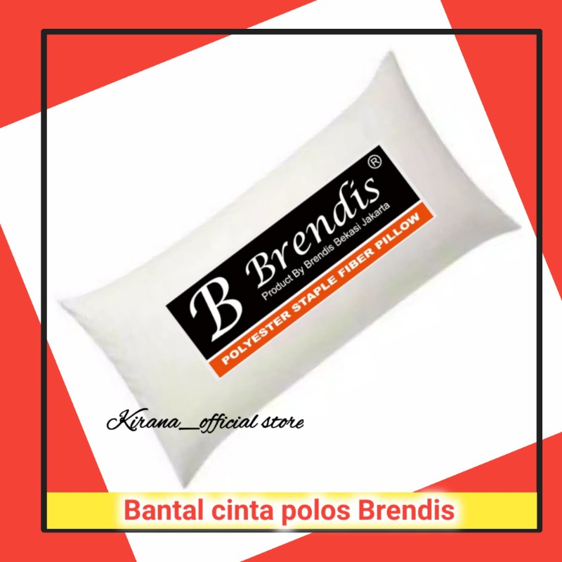 BANTAL CINTA PANJANG JUMBO BRENDIS POLOS HOTEL BINTANG 5 NANO MICROFIBER/BANTAL TIDUR