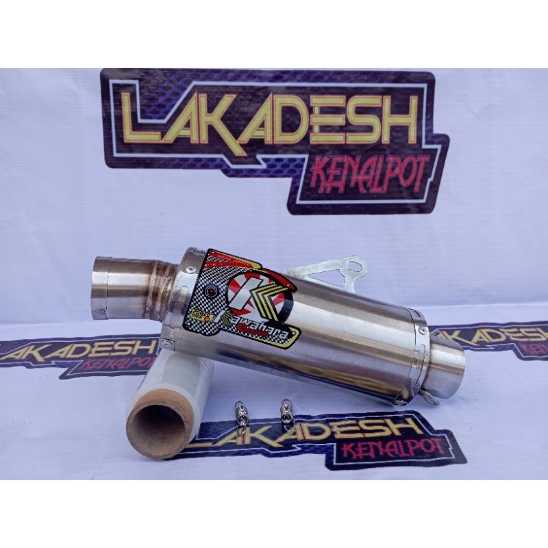 SILENCER (ONLY) KNALPOT KAWAHARA (INLET 38/50) BEAT MIO VARIO AEROX SCOOPY NMAX PCX LEXI ADV DLL