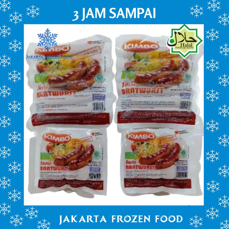 

KIMBO Sosis Bakar Original 500gr Mini Isi 10 Jumbo Isi 6