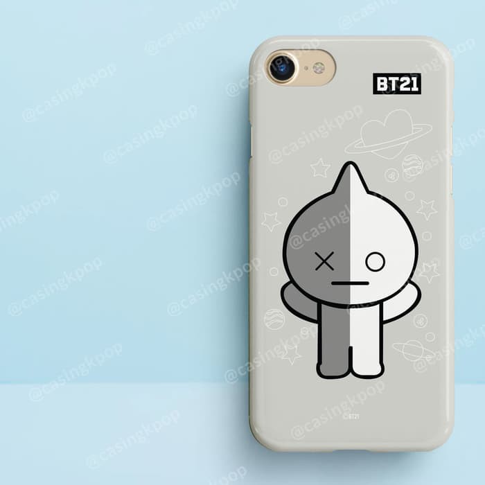 Casing Handphone KPOP BTS BT21 VAN WITH STARS