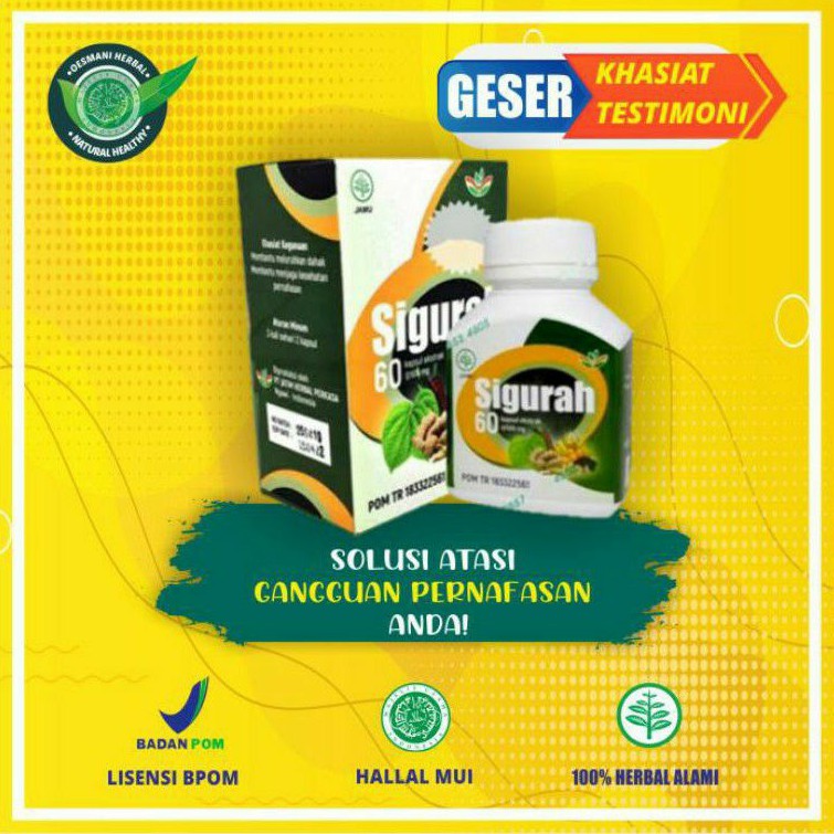 Jual Obat Batuk Gurah Paru Paru Tbc Asma Sesak Nafas Flu Herbal Sigurah Asli Shopee 7946