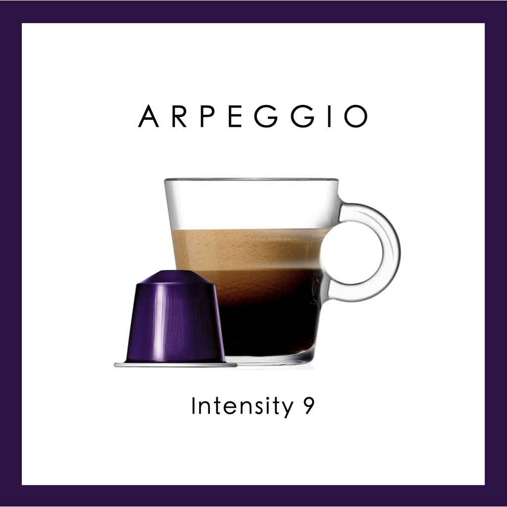 

ARPEGGIO Nespresso Coffee Capsules Kapsul Kopi