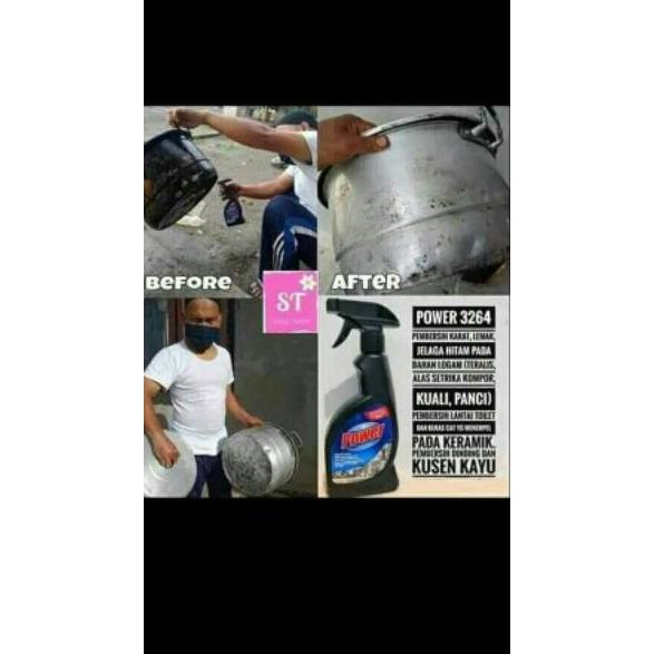 ○ Power hitam,Power Degreaser/Power Black My Way/pembersih wajan gosong/pembersih kerak panci ⅍