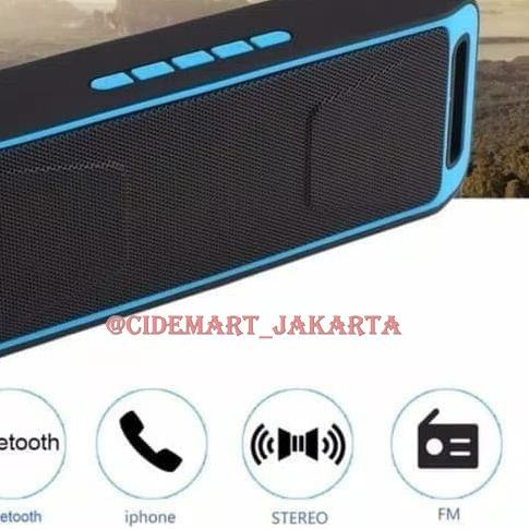 ☝ [ORIGINAL] SPEAKER BLUETOOTH A2DP PORTABLE / SPEAKER SC-208 BLUETOOTH MEGA BASS ♙