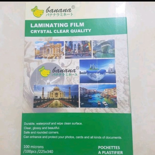 

Plastik laminating folio isi 100 lembar