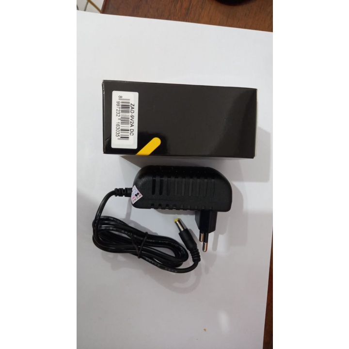 ADAPTOR 9V 2A ZAD-9V2A ZIMMLINK 9VOLT 2AMPERE