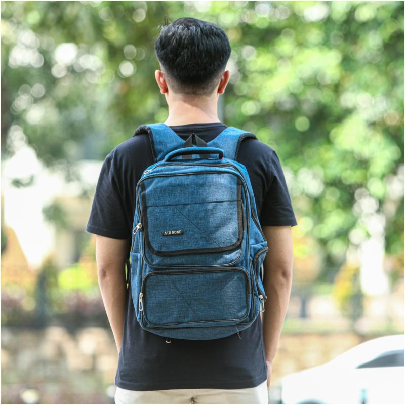 Tas Ransel Sekolah Laptop Kerja Fashion Durablebags backpack 09