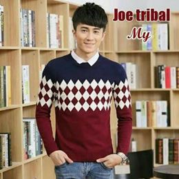 Tokomilkan - Sweater Rajut Halus Pria Motif  Joe Tribal