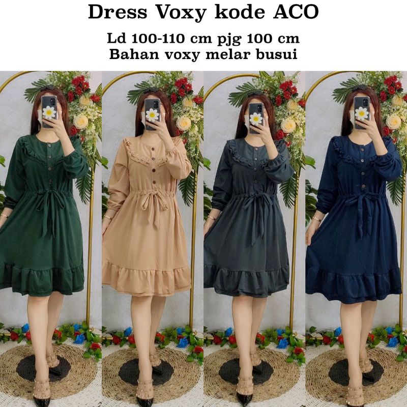 Dress Tunik tali voxy busui ACO