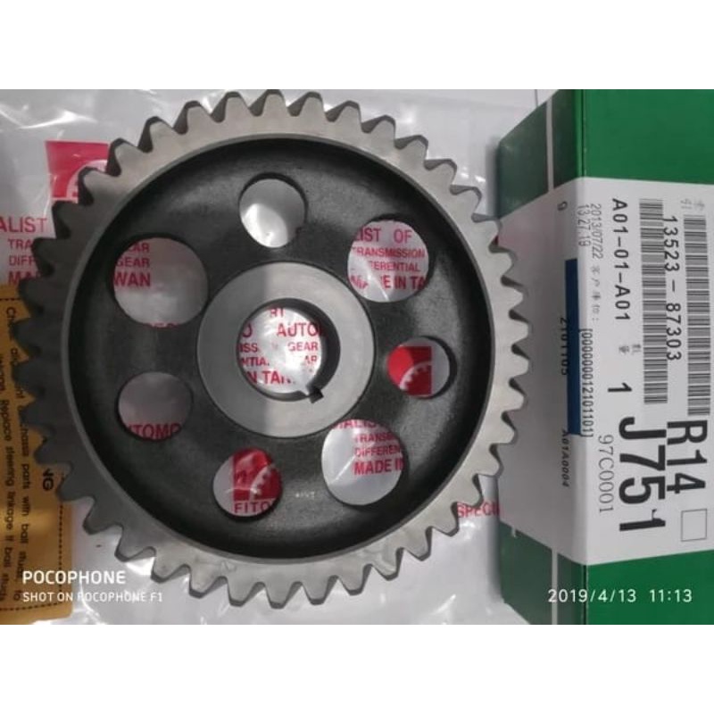 gear gigi camshaft noken as klep taft gt hiline f70 f75 40 gigi