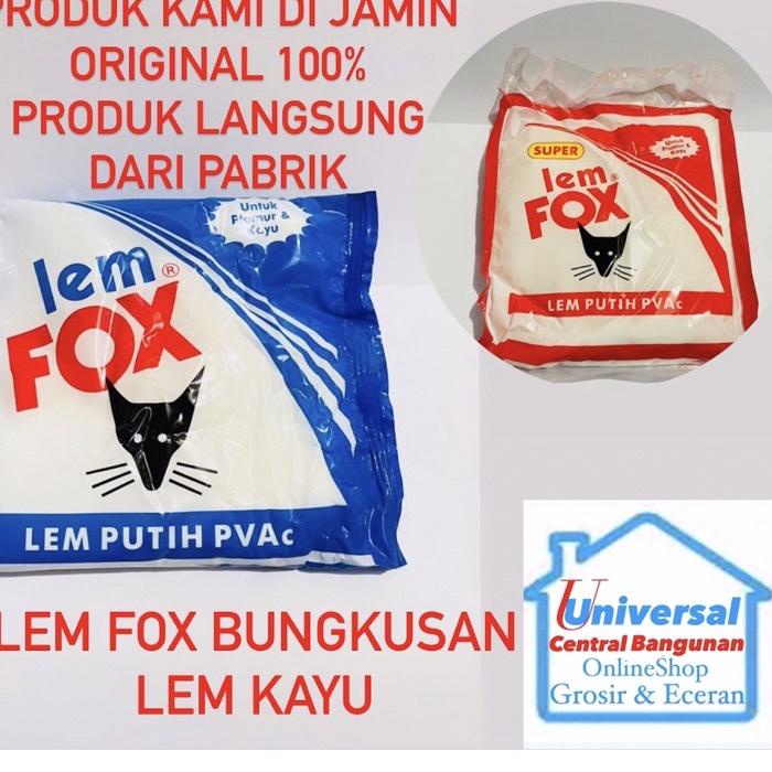 

Lem Kayu Lem Fox PVAc Putih Fox Lem Fox Bungkusan / Lem Fox Biru Lem Lem Fox Kemasan Merah Kualitas Terjamin Original 100%
