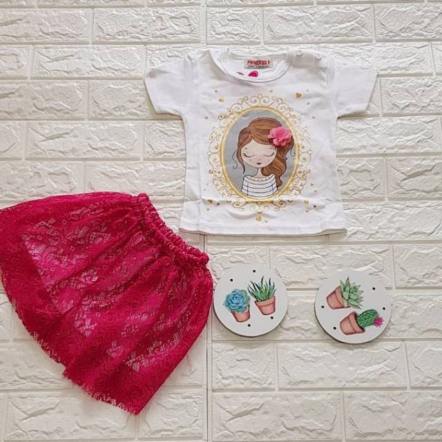 Setelan anak baju anak baju bayi perempuan setelan princess brokat